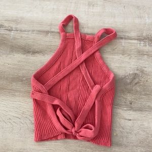 Open back crop